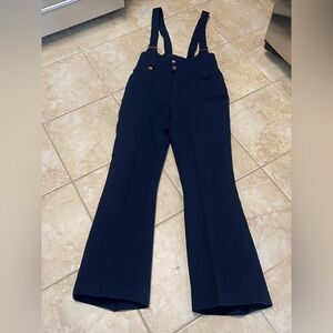 Vintage Roffe  Skiwear  And Sport Shop Women's Navy Blue Ski Pants, Size 12L